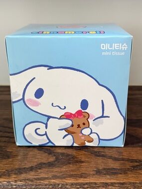 NEW Sanrio ITC Collab Cinnamoroll Mini Tissue Box Unopened Collectible 2-Ply